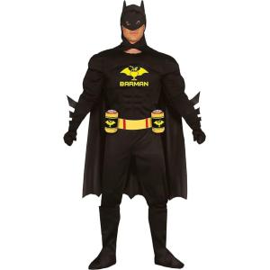 COSTUME BAT SUPEREROE BARMAN ADULTO TAGLIA M 48-50