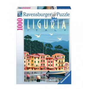 PUZZLE 1000 PZ FOTO CARTOLINA DALLA LIGURIA, ITALIA