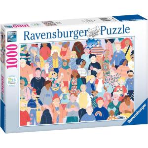 PUZZLE 1000 PZ WJPC 1 FOLLA DI PERSONE