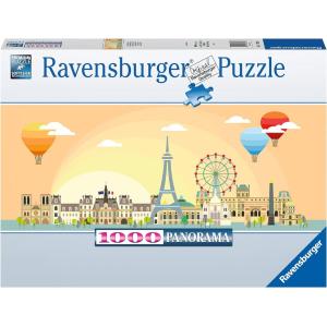 PUZZLE 1000 PZ PANORAMA UN GIORNO A PARIGI
