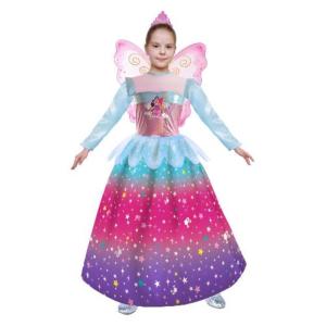 COSTUME BARBIE PRINCIPESSA FAIRY TAGLIA 3-4 ANNI