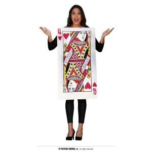 COSTUME REGINA DI CUORI TAGLIA L 42-44