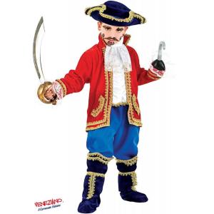 COSTUME CAPITANO UNCINO BABY MIS. 6 ANNI