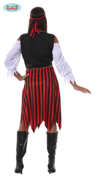 COSTUME CORSARA PIRATESSA PIRATA TAGLIA L