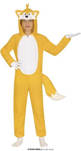 Prodotto: GUI-81026 - COSTUME DA VOLPE GIALLA BAMBINO 5 – 6 ANNI TAILS,  SONIC - GUIRCA