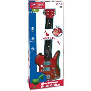 CHITARRA ROCK ELETTRONICA ROSSA