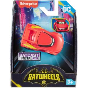 BATWHEELS REDBIRD MACCHINA DA CORSA ROSSA VEICOLO IN SCALA 1:55 BATMAN