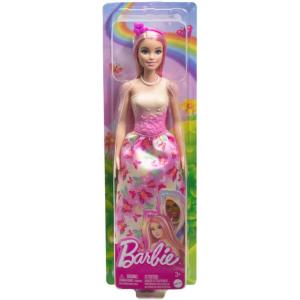 BARBIE FAIRYTALE PRINCIPESSE VESTITO ROSA CON FARFALLE