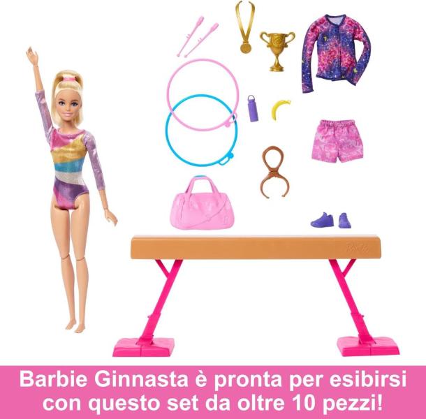 BARBIE GINNASTA PLAYSET