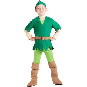 COSTUME PETER PAN TAGLIA 3-4 ANNI