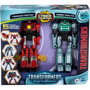 TRANSFORMERS EARTHSPARK CYBER-COMBINER 1 ACTION FIGURE TERRAN TWITCH ROBBY MALTO