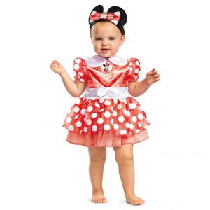 COSTUME MINNIE DISNEY CLASSIC TAGLIA 12-18 MESI