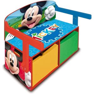 TOPOLINO MICKEY MOUSE BANCO GIOCO 3 IN 1 CASSAPANCA PORTA GIOCHI