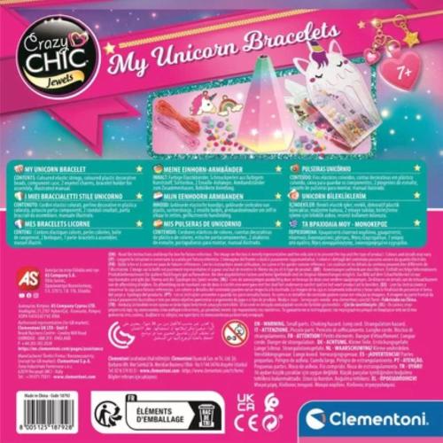 CRAZY CHIC - BRACCIALETTI UNICORNO MY UNICORNS BRACELETS