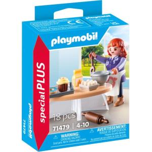 PLAYMOBIL SPECIAL PLUS PASTICCERA CON INGREDIENTI PER DOLCI E UTENSILI DA CUCINA