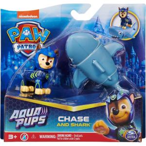 PAW PATROL CUCCIOLI TEMATIZZATI AQUA PUPS - CHASE E SQUALO