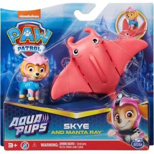 PAW PATROL CUCCIOLI TEMATIZZATI AQUA PUPS - SKYE E MANTA