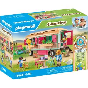 PLAYMOBIL COUNTRY VAGONE CAFÈ CON GIARDINO