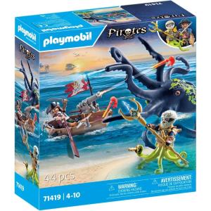 PLAYMOBIL PIRATES PIRATA CONTRO PIOVRA GIGANTE