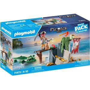 PLAYMOBIL STARTER PACK PIRATA CON ALLIGATORE