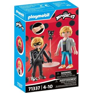 PLAYMOBIL MIRACULOUS LADY BUG: ADRIEN & CHAT NOIR