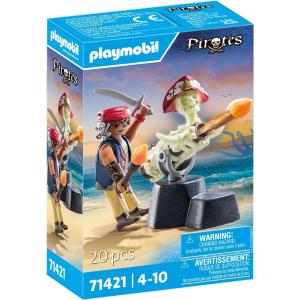 PLAYMOBIL PIRATES PIRATA CON CANNONE