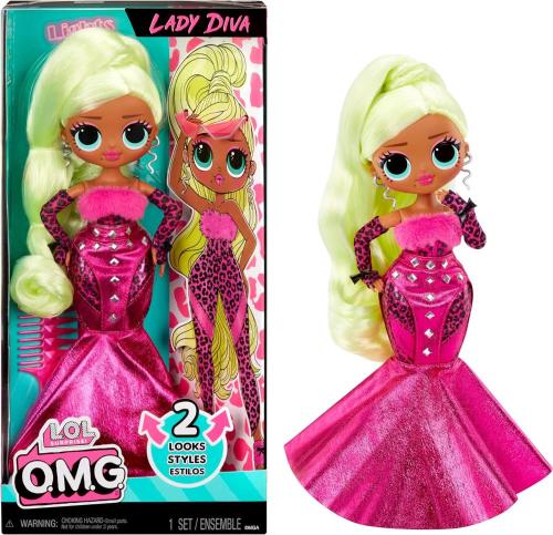 L.O.L. SURPRISE OMG HOS DOLL BAMBOLA ALLA MODA LADY DIVA