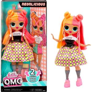 L.O.L. SURPRISE OMG HOS DOLL BAMBOLA ALLA MODA - NEONLICIOUS