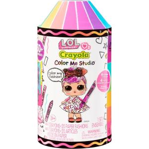 L.O.L. SURPRISE LOVES CRAYOLA COLOR ME STUDIO ASST IN PDQ