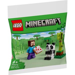 LEGO MINECRAFT STEVE E BABY PANDA