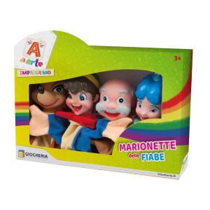 GIO' BABY - MARIONETTE DELLE FIABE PINOCCHIO CAPPUCCETTO ROSSO BIANCANEVE