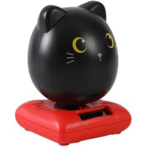 GADGET A ENERGIA SOLARE BLACK CAT GATTO NERO