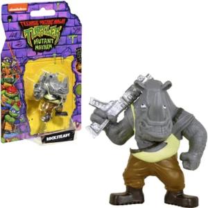 TURTLES TARTARUGHE NINJA MINI PERSONAGGIO ROCKSTEADY IN BLISTER