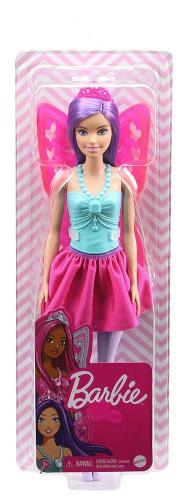 BARBIE DREAMTOPIA 30 CM FATINA BALLERINA CON VESTITO CELESTE E FUCSIA