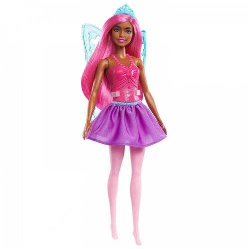 BARBIE DREAMTOPIA 30 CM FATINA BALLERINA CON VESTITO ROSA E LILLA