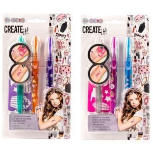 CREATE IT! SET DI 3 PENNARELLI PER TATUAGGI
