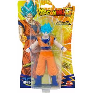 PERSONAGGI ALLUNGABILI MONSTER FLEX DRAGON BALL GOKU SUPER SAIYAN BLU