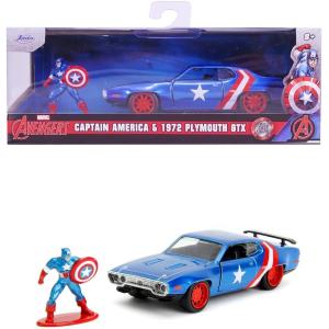 MARVEL CAPTAIN AMERICA 1971 PLYMOUTH GTX IN SCALA 1:32