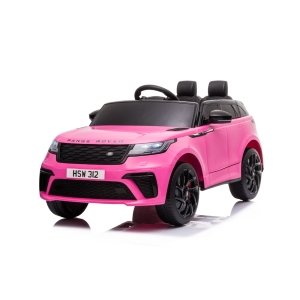 AUTO VELAR LAND ROVER 12V ROSA CON RADIOCOMANDO