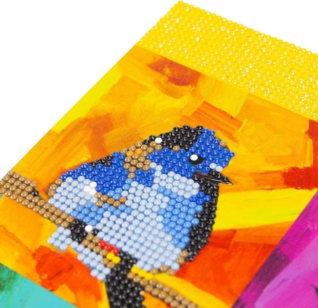 DIAMANTINY LEVEL UP ANIMALS PAINTINGS A4 UCCELLI