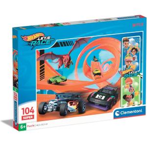 PUZZLE 104 PZ SUPER HOTWHEELS