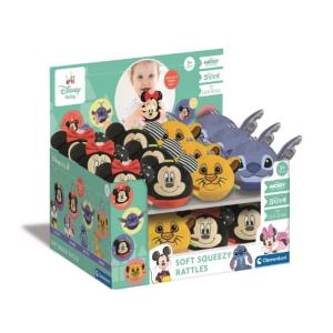 PALLINE MORBIDE PERSONAGGI DISNEY ASSORTITI - SOFT SQUEEZY RATTLES