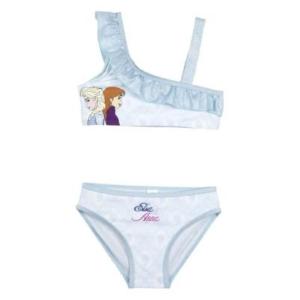 COSTUME BIKINI FROZEN II AZZURRO MISURA 6 ANNI