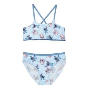 COSTUME BIKINI STITCH BLU MISURA 10 ANNI