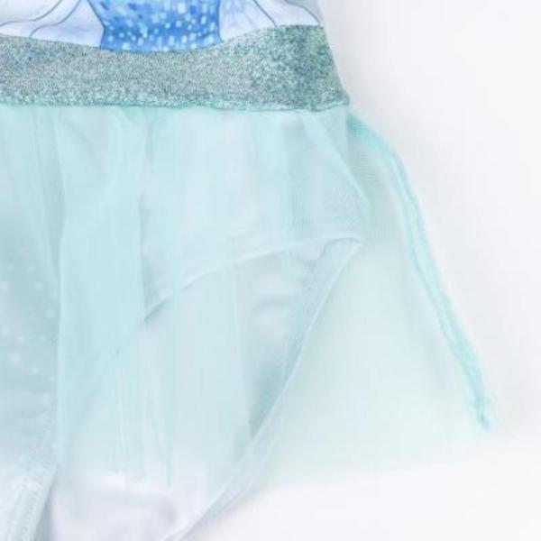 COSTUME INTERO FROZEN TURCHESE MISURA 5 ANNI