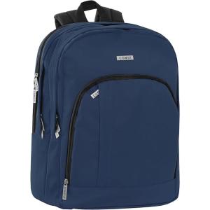ZAINO ORGANIZZATO MONOCOLORE BLU COMIX