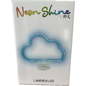 LAMPADA A LED NEON SHINE A FORMA DI NUVOLETTA