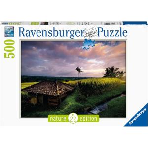 PUZZLE 500 PZ RISAIE A BALI - NATURE COLLETION