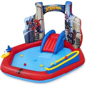 PLAYGROUND PLAYCENTER SPIDERMAN CON APLLINE E ANELLI 211X206X127