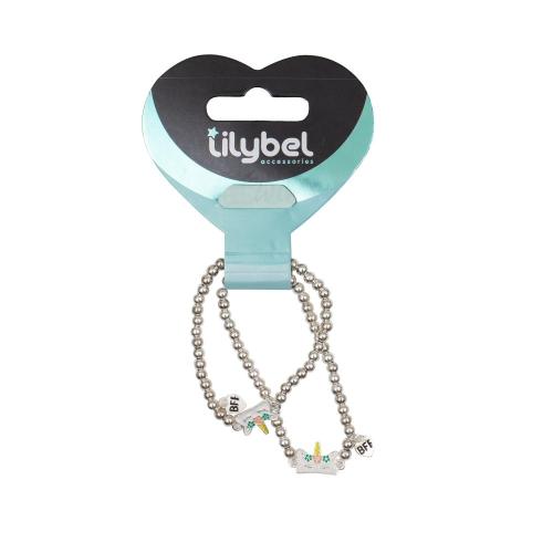 LILYBEL BRACCIALE 2 PZ BFF UNICORN